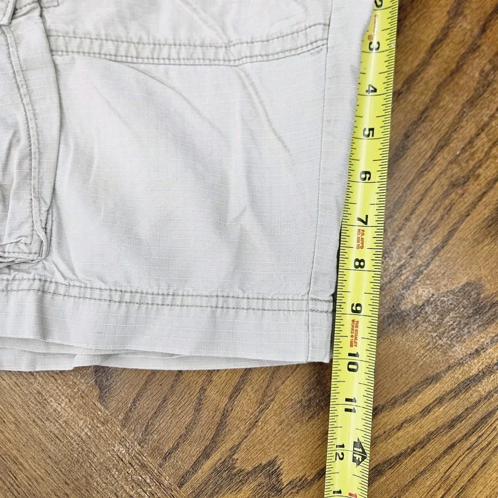Polo‎ Jeans Company Cargo Shorts Mens 32 Ralph Lauren Tan 90s Military Style Y2K